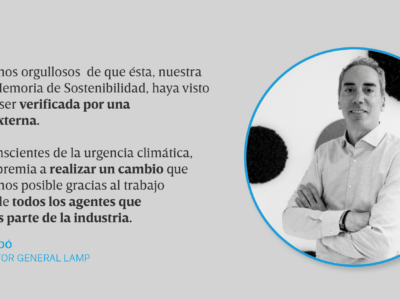 Lamp redujo sus emisiones un 33% el año pasado