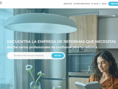 VIP Reformas lanza su nueva web con un diseño que facilita encontrar las mejores empresas de reformas rápidamente