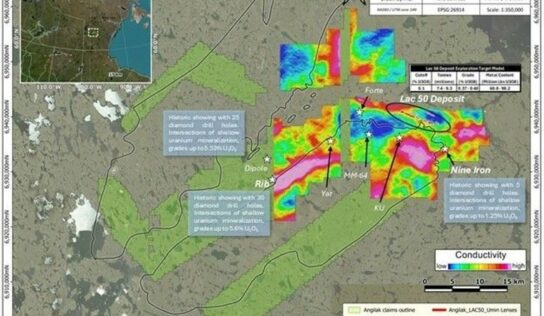 El estudio geofísico del proyecto de uranio Angilak aumenta con éxito la profundidad del yacimiento