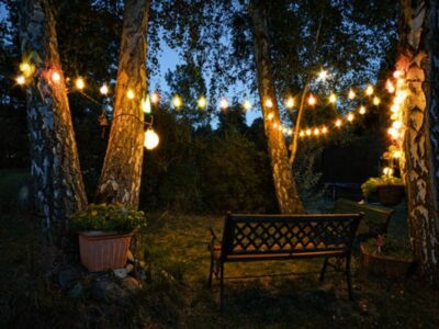 Llega el buen tiempo: 123tinta.es ofrece consejos para iluminar terrazas y jardines