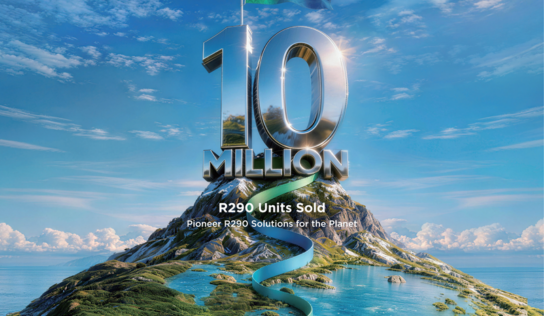 Midea vende más de 10 millones de unidades R290 y lidera la descarbonización de la climatización